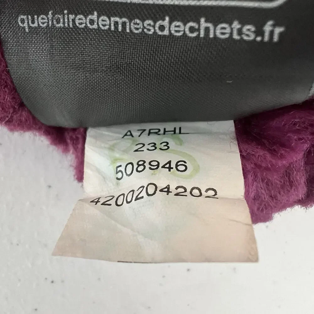The North Face Girls Mossbud Swirl Mittens Floral Size XL Faux Fur Pink Lined